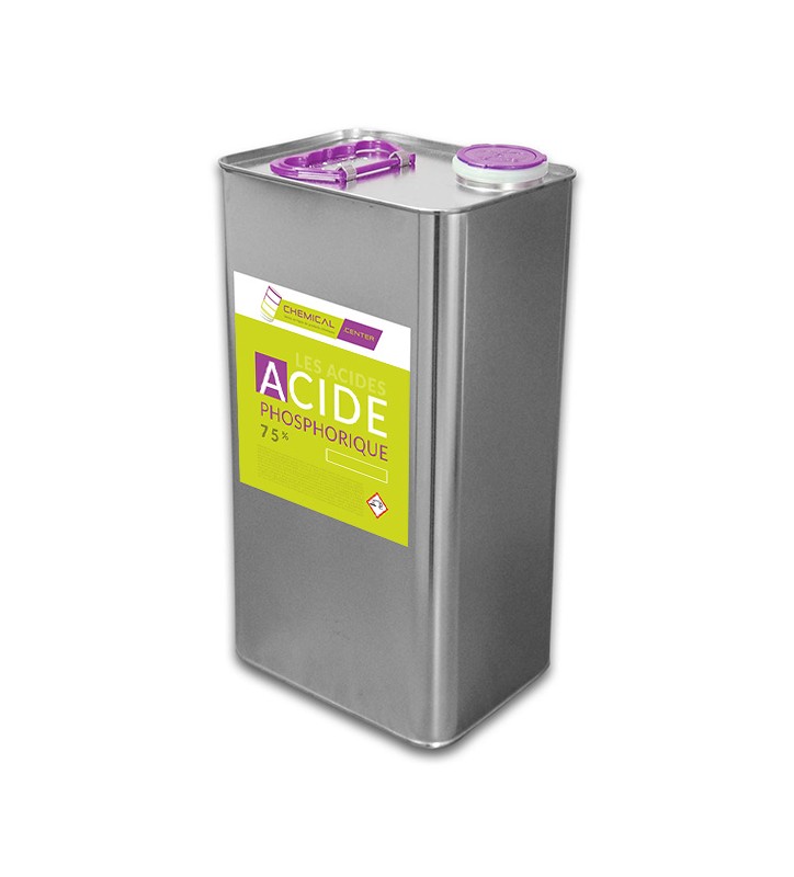 Acide phosphorique 75 %. Flacon de 5 litres. : : Commerce,  Industrie et Science